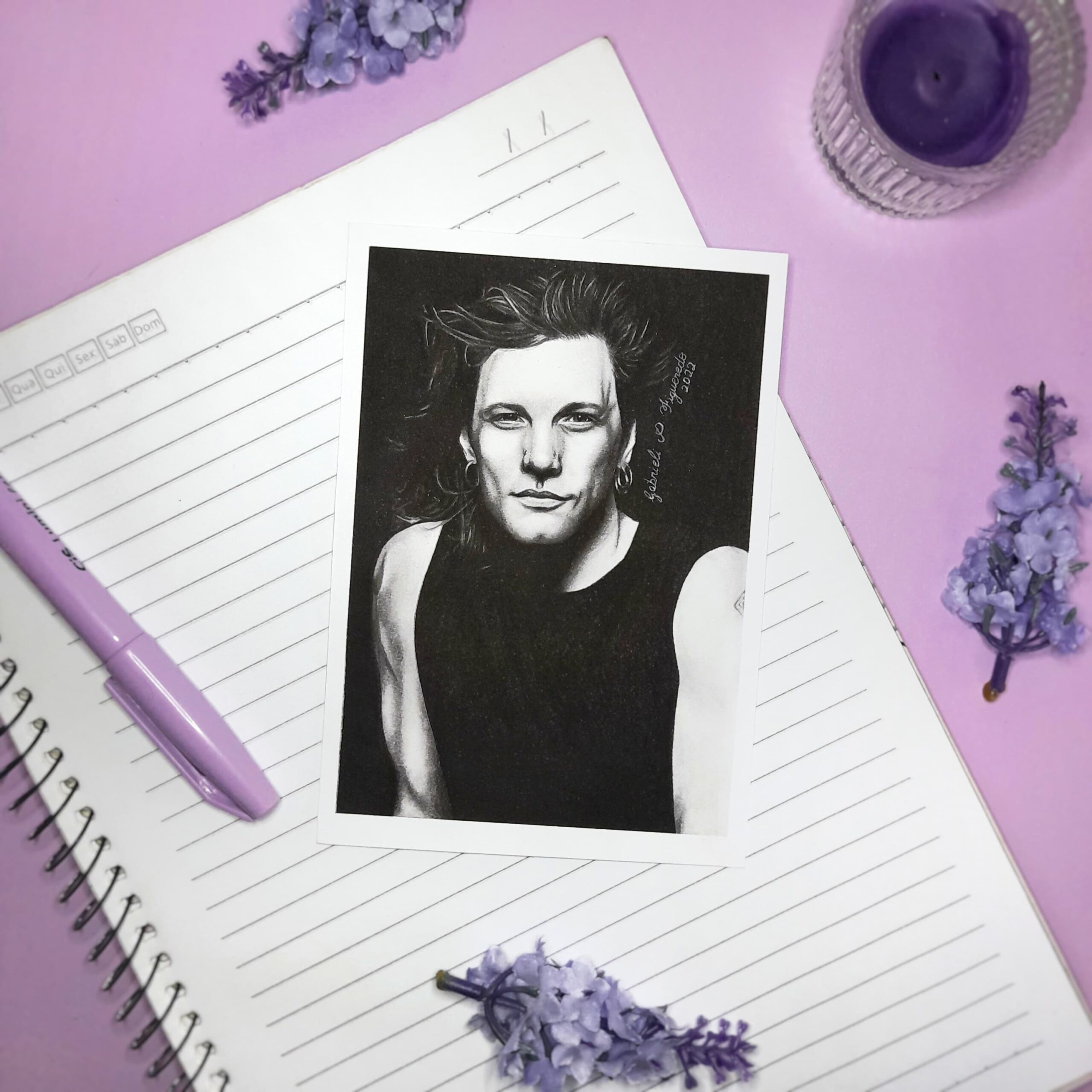 Print econômico, Bon Jovi, A6, 180g