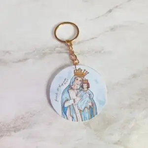 Chaveiro Maria e Jesus